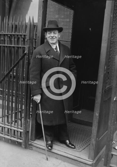 Giuseppe De Luca, 1923. Creator: Bain News Service.