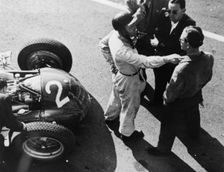 Giuseppe Farina and Alfa Romeo 159, French Grand Prix, Rheims, 1951