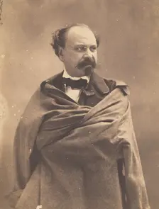 Giuseppe Palizzi, paysagiste, 1855-1859. Creator: Nadar