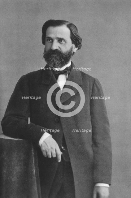 Giuseppe Verdi (1813-1901), Italian Romantic composer, mainly of opera. Creator: Nadar.