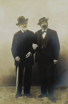 Giuseppe Verdi and Francesco Tamagno, ca 1899
