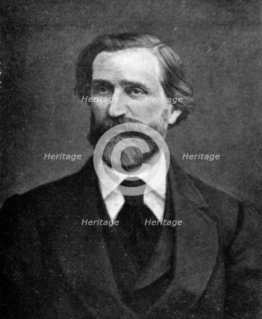 Giuseppe Verdi, Italian composer, 1909. Artist: Unknown