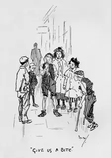 Give Us a Bite c1900. Artist: Philip William May