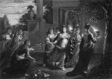 Give us of your oil; for our lamps are gone out c1840. Creator: George Presbury