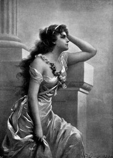 Give me a look, give me a face - That makes simplicity a grace..., 1895. Creator: Berlin Photographic Co