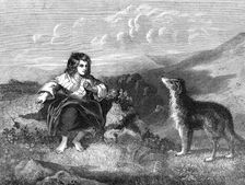 "Giving an Order" - painted by J.H. Mole, 1854. Creator: Unknown