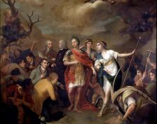 Giving the land to settlers of Sierra Morena Carlos III (1717-1788), King of Spain