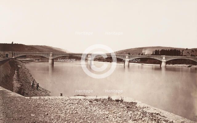 Givors, Viaduc, ca. 1861. Creator: Edouard Baldus.