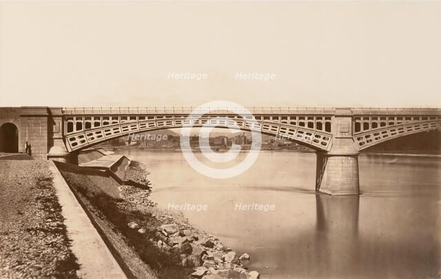 Givors, Viaduc, ca. 1861. Creator: Edouard Baldus.