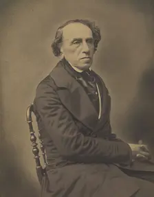 Giacomo Meyerbeer, 1853-1854. Creators: Nadar, Adrien Alban Tournachon