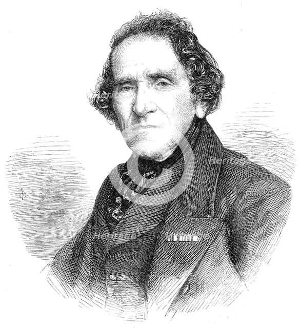 Giacomo Meyerbeer, 1862. Creator: Unknown.