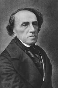 Giacomo Meyerbeer, German opera composer. Creator: Nadar