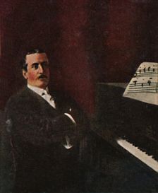 Giacomo Puccini 1858-1924 1934. Creator: Unknown