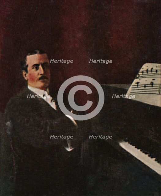 'Giacomo Puccini 1858-1924', 1934. Creator: Unknown.