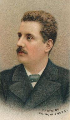 Giacomo Puccini (1858-1924) Italian composer, 1911