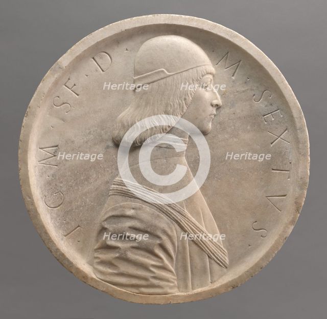 Gian Galeazzo Maria Sforza, Duke of Milan, early 1490s. Creator: Workshop of Benedetto Briosco.