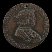 Gian Giacomo Trivulzio as a Laureate Warrior [obverse], early 16th century. Creator: Unknown