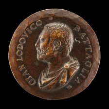 Gian Lodovico Battaglia [obverse], c. 1550. Creator: Danese Cattaneo