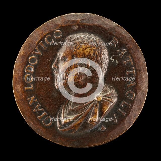 Gian Lodovico Battaglia [obverse], c. 1550. Creator: Danese Cattaneo.