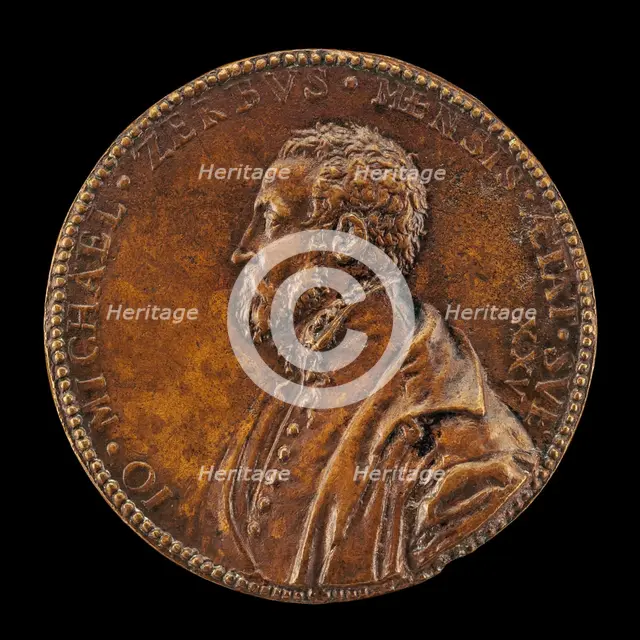 Gian Michele Zerbi [obverse], c. 1550. Creator: Unknown.