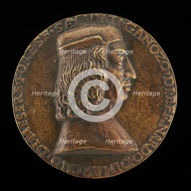 Gianozzo di Bernardo Salviati, born 1462 [obverse], 1500 or after. Creator: Unknown.