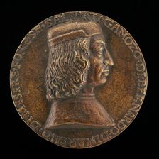 Gianozzo di Bernardo Salviati, born 1462 [obverse], 1500 or after. Creator: Unknown