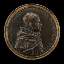 Giancarlo Rossetti, 1712-1793, Carmelite Preacher Padre Marco di San Francesco [obverse], 1748. Creator: Antonio Francesco Selvi