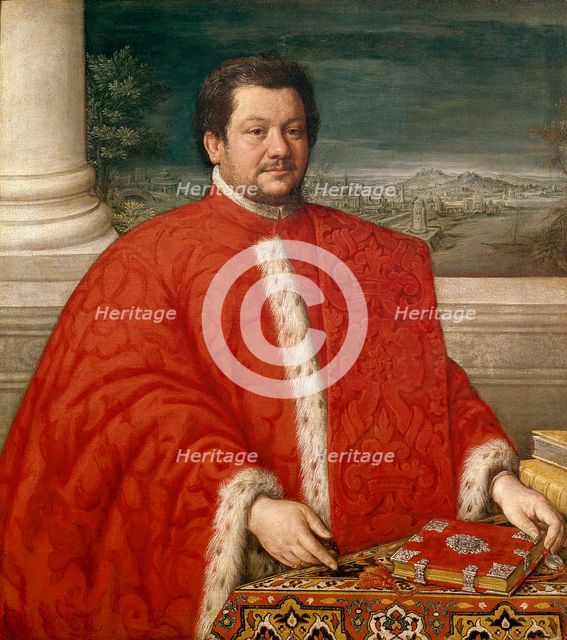Gianfrancesco Sagredo, late 1590s. Artist: Girolamo da Ponte.