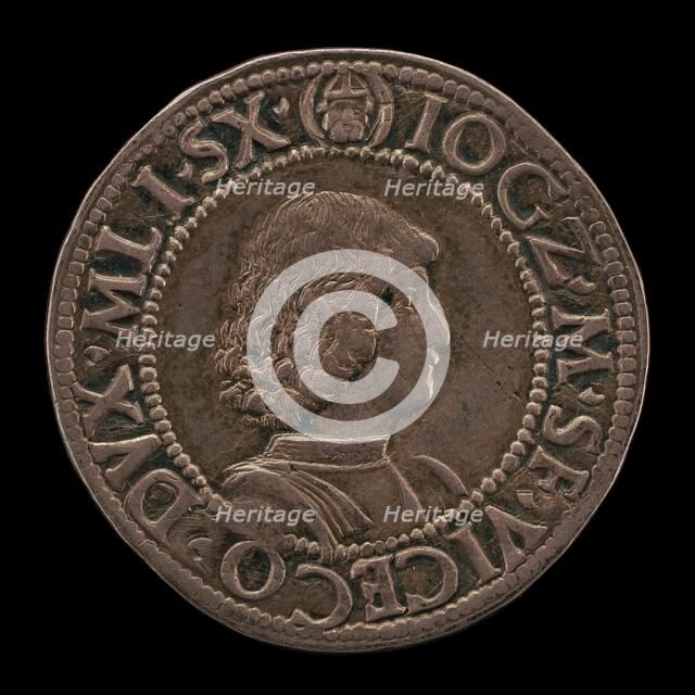 Giangaleazzo Maria Sforza, 1469-1494, 6th Duke of Milan 1476 (obverse), 1481/1494. Creator: Unknown.