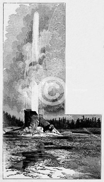 'Giant Geyser', 1883. Artist: Unknown.