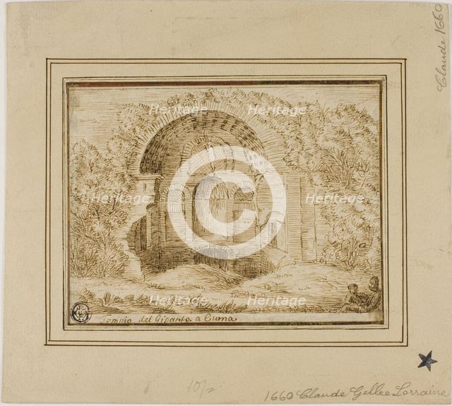 Giant's Temple at Cumae, n.d. Creator: Unknown.