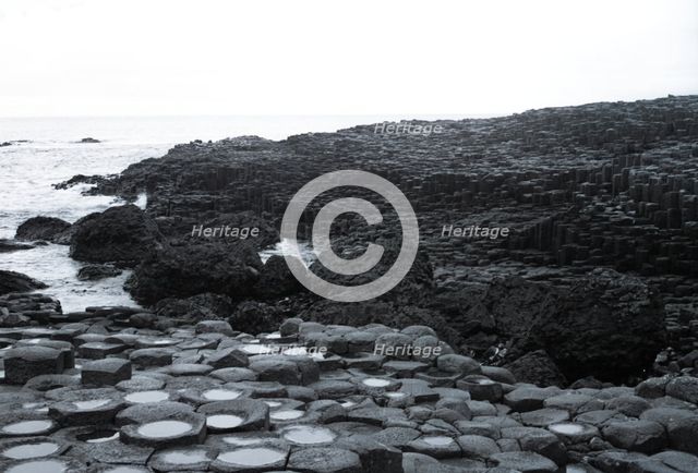 Giant's Causeway, County Antrim, Northern Ireland, c1955. Creator: Arthur Charles Kirby Ware.