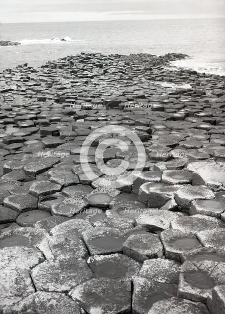Giant's Causeway, County Antrim, Northern Ireland, c1955. Creator: Arthur Charles Kirby Ware.