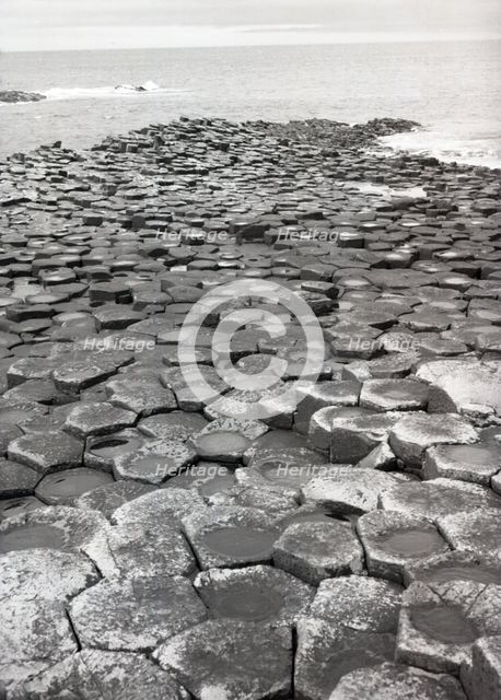 Giant's Causeway, County Antrim, Northern Ireland, c1955. Creator: Arthur Charles Kirby Ware.