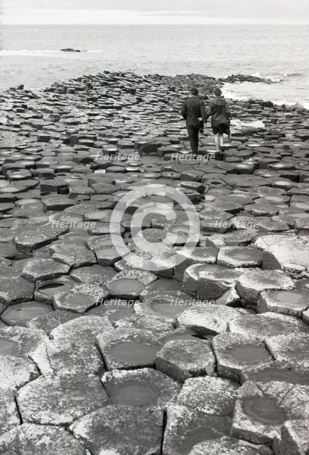 Giant's Causeway, County Antrim, Northern Ireland, c1955. Creator: Arthur Charles Kirby Ware.