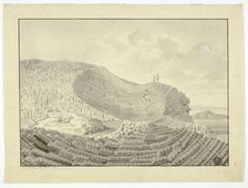 Giant's Causeway, 1772. Creator: John Cleveley the Younger