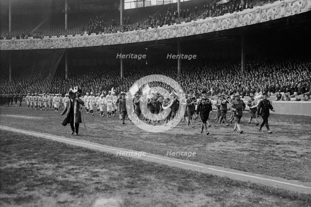 Giants home opener, 4/16/18, Polo Grounds, 1918. Creator: Bain News Service.