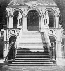 Giants Staircase, Doge's Palace, Venice, Italy, late 19th or early 20th century
