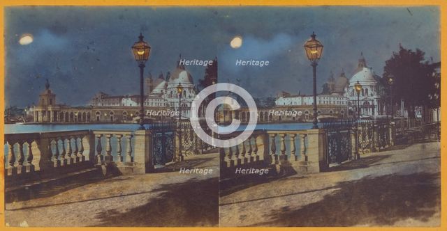 Giardino Reale/Kings Garden, Venice, about 1865. Creator: Unknown.