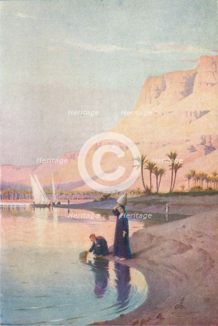 'Gibel Kasr-Es-Saad', c1880, (1904). Artist: Robert George Talbot Kelly.