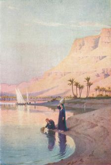 Gibel Kasr-Es-Saad c1880, (1904). Artist: Robert George Talbot Kelly