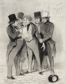 Gibier qui peut être chassé en toutes les saisons, 1845. Creator: Honore Daumier