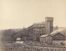 Gibson's Breaker, Rushdale, Pennsylvania, 1860s. Creator: Thomas H. Johnson