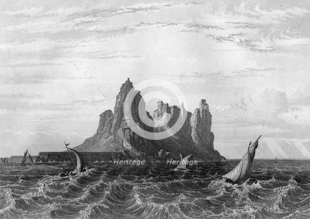 Gibraltar, 1857.Artist: H Winkles