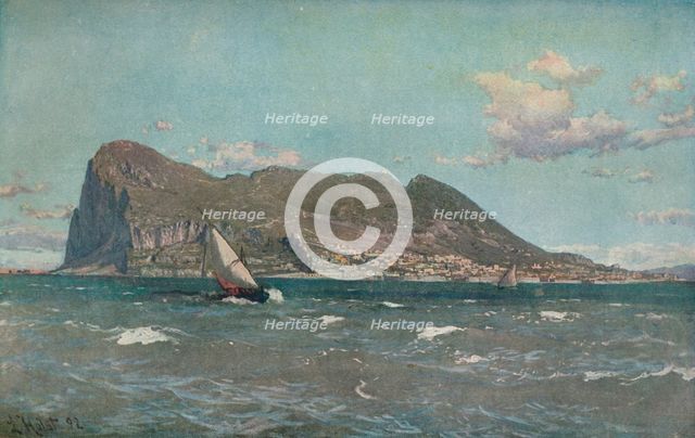 'Gibraltar', c1903-1904. Artist: Laurits Bernhard Holst.
