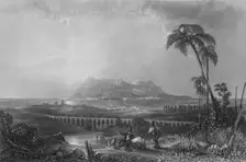 Gibraltar, From Algeziras 1840. Artist: Joseph Clayton Bentley