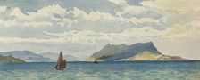 Gibraltar from the West c1880 (1905). Creator: Alexander Henry Hallam Murray
