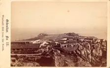 Gibraltar, Windmill Hill from the North, 19th century. Creator: Anon