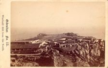 Gibraltar, Windmill Hill from the North, 19th century. Creator: Anon