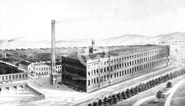 Gidlow Works, Wigan, 1909.  Creator: Unknown.